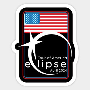 Total Solar Eclipse 2024 Sticker